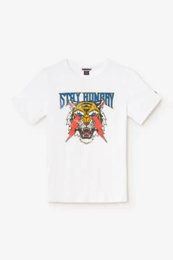 LE TEMPS DES CERISES T-shirt Yair Blanc Imprimé -Mode Mix Soldes 231 hyair00000000mc 1001 imaged8