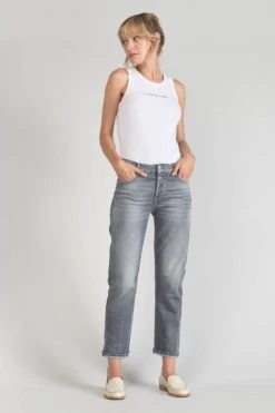 LE TEMPS DES CERISES Basic 400/18 Mom Taille Haute 7/8ème Jeans Gris N°3 14 LE TEMPS DES CERISES Basic 400/18 Mom Taille Haute 7/8ème Jeans Gris N°3 -Mode Mix Soldes 231 jf418basw1447 0003 imaged5
