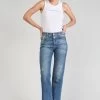 LE TEMPS DES CERISES Luxe 400/19 Mom Taille Haute Jeans Destroy Bleu N°2 -Mode Mix Soldes 231 jf419luxw1313 3001 image3