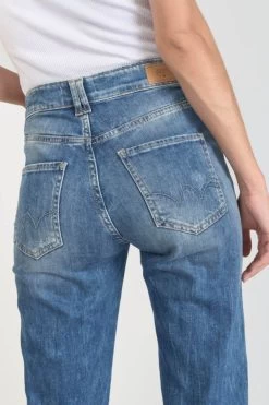 LE TEMPS DES CERISES Luxe 400/19 Mom Taille Haute Jeans Destroy Bleu N°2 -Mode Mix Soldes 231 jf419luxw1313 3001 imaged6