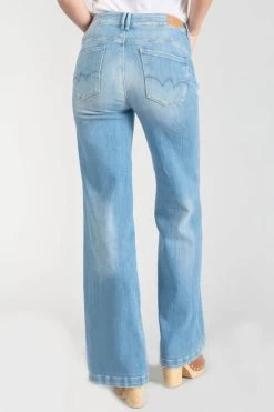 LE TEMPS DES CERISES Axis Pulp Flare Taille Haute Jeans Bleu N°4 -Mode Mix Soldes 231 jfaxis00w9106 3001 imaged2