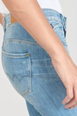 LE TEMPS DES CERISES Axis Pulp Flare Taille Haute Jeans Bleu N°4 -Mode Mix Soldes 231 jfaxis00w9106 3001 imaged6