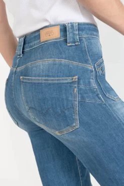 LE TEMPS DES CERISES Beni Pulp Flare Taille Haute Jeans Bleu N°2 14 LE TEMPS DES CERISES Beni Pulp Flare Taille Haute Jeans Bleu N°2 -Mode Mix Soldes 231 jfbeni00w1333 3001 imaged5