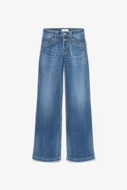 LE TEMPS DES CERISES Beni Pulp Flare Taille Haute Jeans Bleu N°2 15 LE TEMPS DES CERISES Beni Pulp Flare Taille Haute Jeans Bleu N°2 -Mode Mix Soldes 231 jfbeni00w1333 3001 imaged8