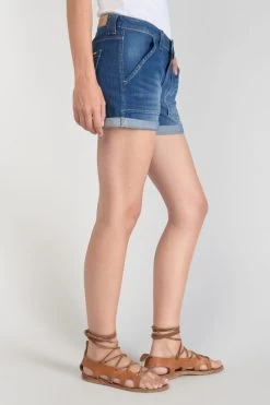 LE TEMPS DES CERISES Short Bloom En Jeans Bleu Foncé -Mode Mix Soldes 231 jfbloom0w3063 3001 imaged4
