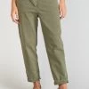 LE TEMPS DES CERISES Cosy Boyfit 7/8ème Jeans Kaki
