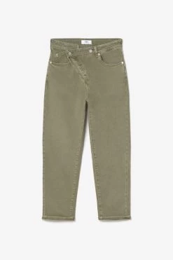 LE TEMPS DES CERISES Cosy Boyfit 7/8ème Jeans Kaki -Mode Mix Soldes 231 jfcosy00w5153 9076 imaged8