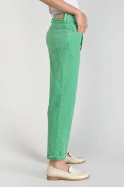 LE TEMPS DES CERISES Cosy Boyfit 7/8ème Jeans Vert Menthe -Mode Mix Soldes 231 jfcosy00w5153 9192 imaged1