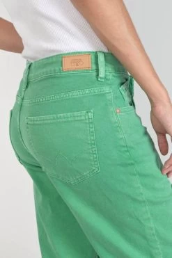 LE TEMPS DES CERISES Cosy Boyfit 7/8ème Jeans Vert Menthe -Mode Mix Soldes 231 jfcosy00w5153 9192 imaged4