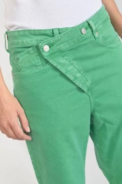 LE TEMPS DES CERISES Cosy Boyfit 7/8ème Jeans Vert Menthe -Mode Mix Soldes 231 jfcosy00w5153 9192 imaged5