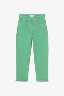 LE TEMPS DES CERISES Cosy Boyfit 7/8ème Jeans Vert Menthe -Mode Mix Soldes 231 jfcosy00w5153 9192 imaged8