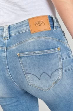 LE TEMPS DES CERISES Dari Pulp Slim Taille Haute 7/8ème Jeans Bleu N°4 -Mode Mix Soldes 231 jfdari00w1337 3001 imaged4