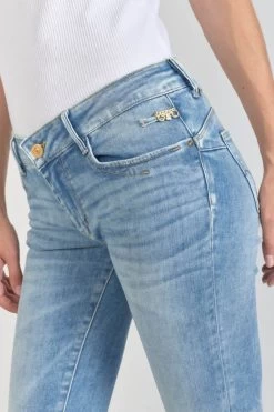 LE TEMPS DES CERISES Flip Pulp Slim Jeans Bleu N°4