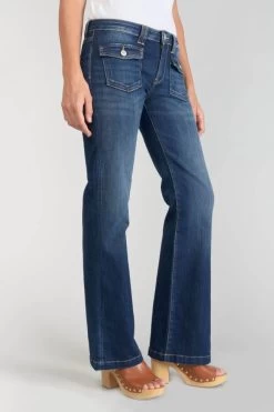 LE TEMPS DES CERISES Four Flare Jeans Bleu N°2 -Mode Mix Soldes 231 jffour00w1174 3001 imaged4
