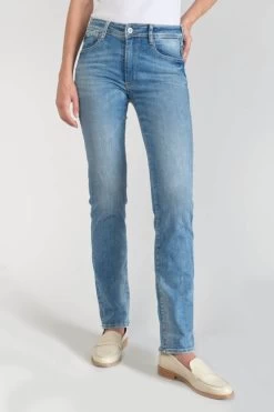 LE TEMPS DES CERISES Foxe Pulp Regular Taille Haute Jeans Bleu N°4