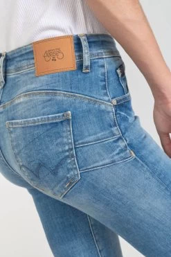 LE TEMPS DES CERISES Foxe Pulp Regular Taille Haute Jeans Bleu N°4 -Mode Mix Soldes 231 jffoxe00w6005 3001 imaged2