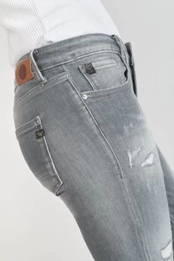 LE TEMPS DES CERISES Goudes Power Skinny 7/8ème Jeans Destroy Gris N°3 -Mode Mix Soldes 231 jfgoudesw6045 0003 imaged1