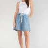 LE TEMPS DES CERISES Bermuda Hellia En Jeans Bleu Clair 1 LE TEMPS DES CERISES Bermuda Hellia En Jeans Bleu Clair -Mode Mix Soldes 231 jfhelliaw3042 3001 image3