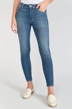 LE TEMPS DES CERISES Kirr Pulp Slim Taille Haute 7/8ème Jeans Bleu N°3