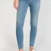 LE TEMPS DES CERISES Luri Ultra Pulp Slim Taille Haute 7/8ème Jeans Bleu N°4 -Mode Mix Soldes 231 jfluri00w1442 3001 image3