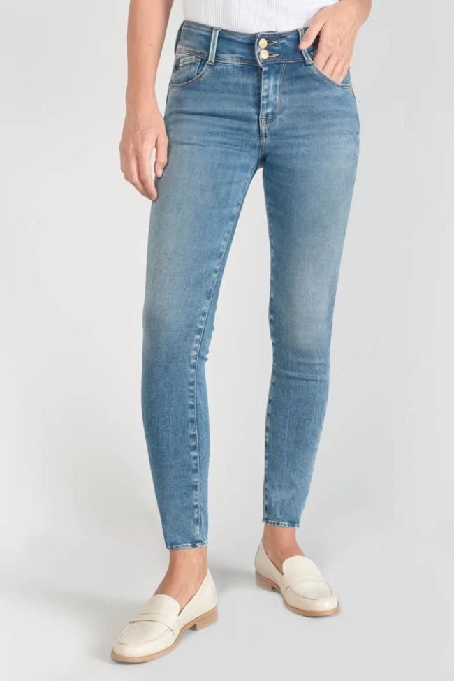 LE TEMPS DES CERISES Luri Ultra Pulp Slim Taille Haute 7/8ème Jeans Bleu N°4 3 LE TEMPS DES CERISES Luri Ultra Pulp Slim Taille Haute 7/8ème Jeans Bleu N°4