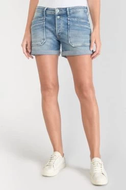 LE TEMPS DES CERISES Short Madrague En Jeans Bleu -Mode Mix Soldes 231 jfmadragw3060 3001 imaged5