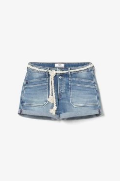 LE TEMPS DES CERISES Short Madrague En Jeans Bleu -Mode Mix Soldes 231 jfmadragw3060 3001 imaged8