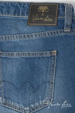 LE TEMPS DES CERISES Short Court Véronika En Jeans Bleu By Véronika Loubry -Mode Mix Soldes 231 jfone000wl192ve 3001 imaged4