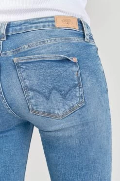 LE TEMPS DES CERISES Corsaire Oriol En Jeans Bleu Délavé -Mode Mix Soldes 231 jforiol0w6052 3001 imaged4