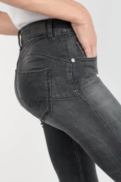 LE TEMPS DES CERISES Peak Pulp Slim Taille Haute Jeans Noir N°1 13 LE TEMPS DES CERISES Peak Pulp Slim Taille Haute Jeans Noir N°1 -Mode Mix Soldes 231 jfpeak00w6041 0403 imaged2