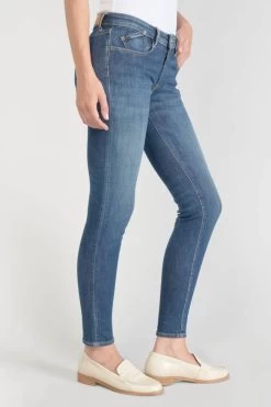 LE TEMPS DES CERISES Power Skinny 7/8ème Jeans Bleu N°2 -Mode Mix Soldes 231 jfpowercw6044 3001 imaged1