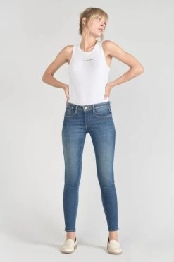 LE TEMPS DES CERISES Power Skinny 7/8ème Jeans Bleu N°2 -Mode Mix Soldes 231 jfpowercw6044 3001 imaged2