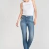 LE TEMPS DES CERISES Power Skinny Taille Haute 7/8ème Jeans Bleu N°3 -Mode Mix Soldes 231 jfpowhicw2156 3001 image3