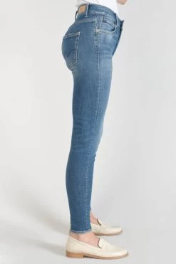 LE TEMPS DES CERISES Power Skinny Taille Haute 7/8ème Jeans Bleu N°3 -Mode Mix Soldes 231 jfpowhicw2156 3001 imaged2