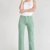 LE TEMPS DES CERISES Precieux Taille Haute 7/8ème Jeans Vert D'eau
