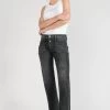 LE TEMPS DES CERISES Pricilia Taille Haute 7/8ème Jeans Destroy Noir N°1 -Mode Mix Soldes 231 jfpricilw6043 0403 image3