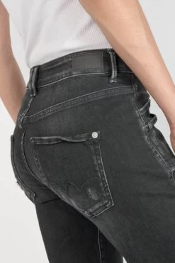LE TEMPS DES CERISES Pricilia Taille Haute 7/8ème Jeans Destroy Noir N°1 -Mode Mix Soldes 231 jfpricilw6043 0403 imaged1