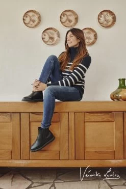 LE TEMPS DES CERISES Pulp Slim By Véronika Loubry Jeans Bleu N°2 -Mode Mix Soldes 231 jfpulp00w9104ve 3001 imaged8