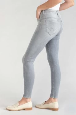 LE TEMPS DES CERISES Pulp Slim Taille Haute 7/8ème Jeans Gris N°3 -Mode Mix Soldes 231 jfpulphcw5148 0003 imaged2