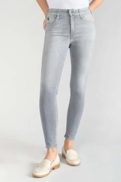 LE TEMPS DES CERISES Pulp Slim Taille Haute 7/8ème Jeans Gris N°3 -Mode Mix Soldes 231 jfpulphcw5148 0003 imaged5