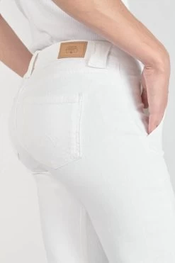 LE TEMPS DES CERISES Sormiou Flare Jeans Blanc -Mode Mix Soldes 231 jfsormiouwpig 1001 imaged2