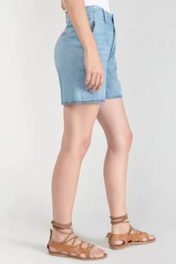 LE TEMPS DES CERISES Short Sydney En Jeans Bleu Clair -Mode Mix Soldes 231 jfsydneyw3042 3001 imaged4
