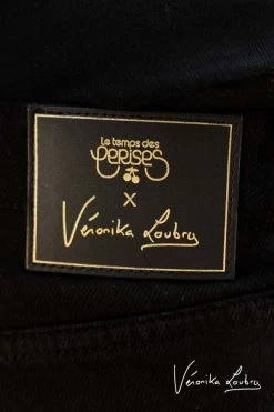 LE TEMPS DES CERISES Short Court Véronika En Jeans Noir Destroy By Véronika Loubry -Mode Mix Soldes 231 jfvero000wnoive 0001 imaged5