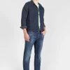 LE TEMPS DES CERISES Basic 700/11 Adjusted Jeans Bleu N°1