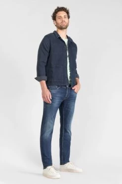 LE TEMPS DES CERISES Basic 700/11 Adjusted Jeans Bleu N°1