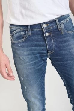 LE TEMPS DES CERISES Camoins 700/11 Adjusted Jeans Destroy Bleu N°3 -Mode Mix Soldes 231 jh711camw4074 3001 imaged2