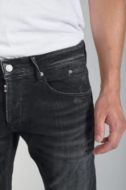 LE TEMPS DES CERISES Cantini 700/11 Adjusted Jeans Destroy Noir N°1 -Mode Mix Soldes 231 jh711canw1426 0403 imaged1
