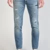 LE TEMPS DES CERISES Jogg 700/11 Adjusted Jeans Destroy Bleu N°4 -Mode Mix Soldes 231 jh711jogw5146 3001 image3