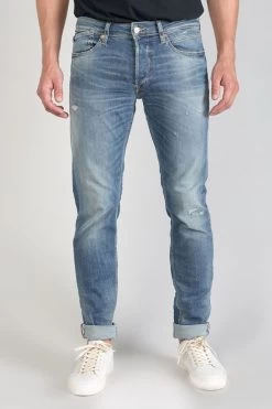 LE TEMPS DES CERISES Basic 700/17 Relax Jeans Destroy Bleu N°3 -Mode Mix Soldes 231 jh717basw4083 3001 imaged4