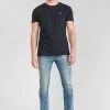 LE TEMPS DES CERISES Perier 900/16 Tapered 7/8ème Jeans Destroy Vintage Bleu N°4 -Mode Mix Soldes 231 jh916perw4077 3001 image3